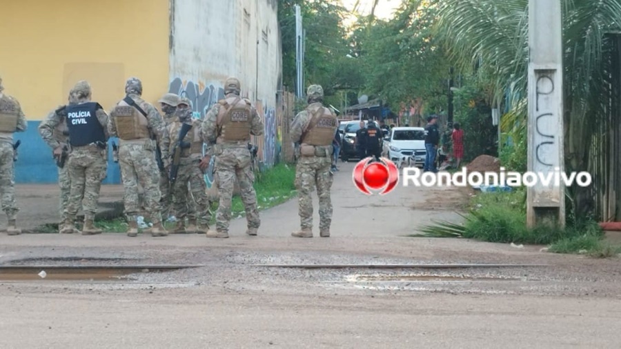 CERCO: Polícia Civil realiza operação contra criminosos em Porto Velho 