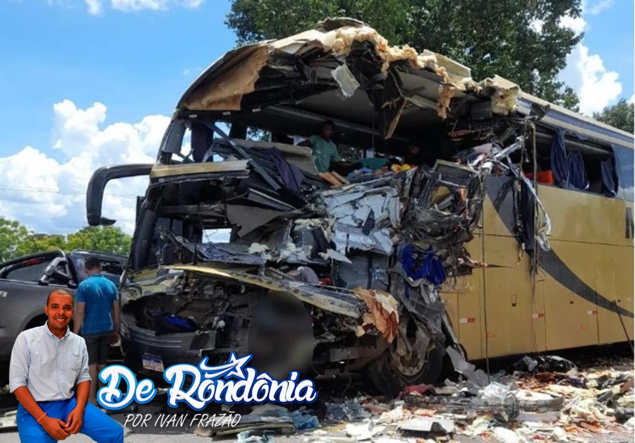 COLISÃO: Duas moradoras de Porto Velho e uma de Vilhena morrem em acidente com ônibus