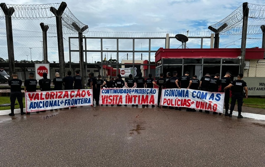 PROTESTO: Policiais Penais Federais de RO vão paralisar a partir do dia 14