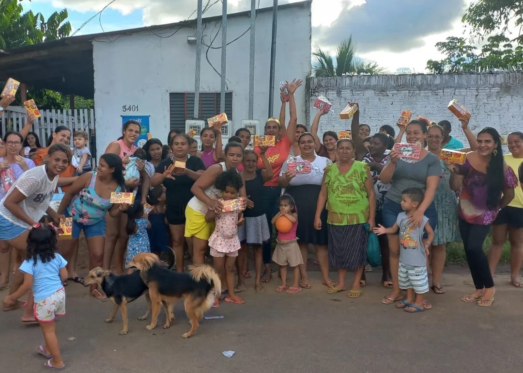DOÇURAS: Heróis da Madrugada promovem ação de Páscoa na zona Sul de PVH