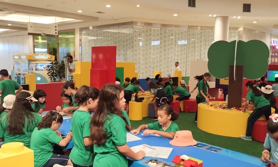 DIVERSÃO: Lego Experience e Garfield Arena seguem até o dia 30 de abril no PVH Shopping