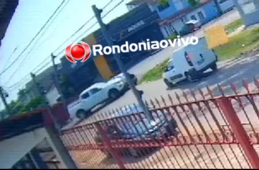VEJA VÍDEO: Caminhonete da Prefeitura colide em cheio contra carro Celta na Elias Gorayeb