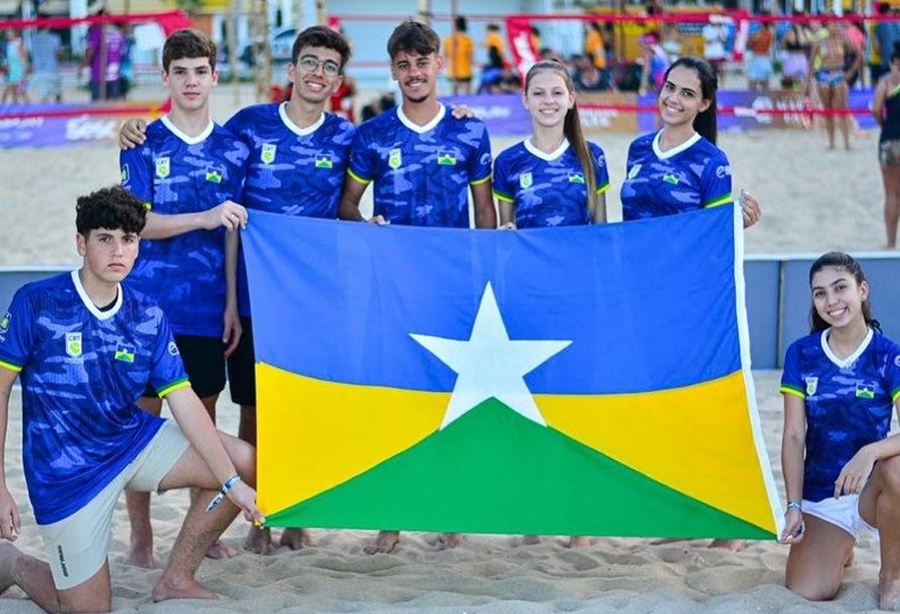 FORTALEZA: Seleção de RO compete na Copa das Federações de Beach Tennis