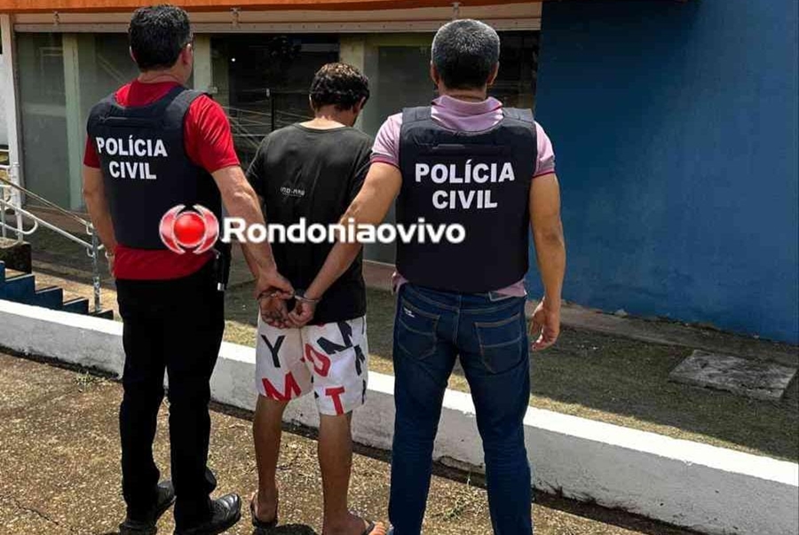 CAIU DE NOVO: Agentes do 1°DP prendem acusado de incendiar viatura da PC