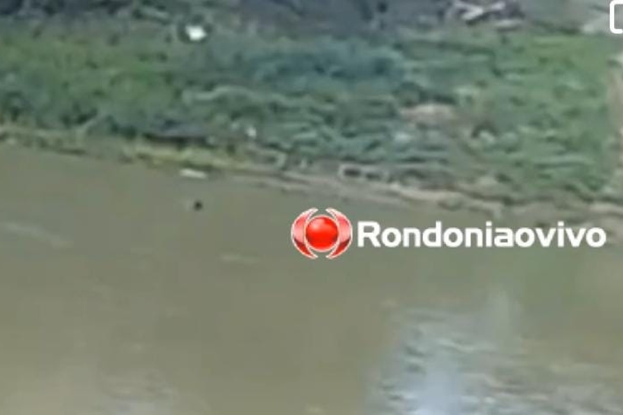TRÁGICO: Vídeo mostra momento em que homem se afoga no rio Candeias