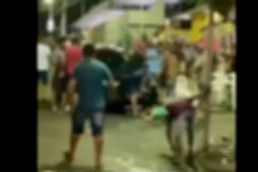 ESPANCADO: Homem é agredido a pauladas em avenida de Porto Velho