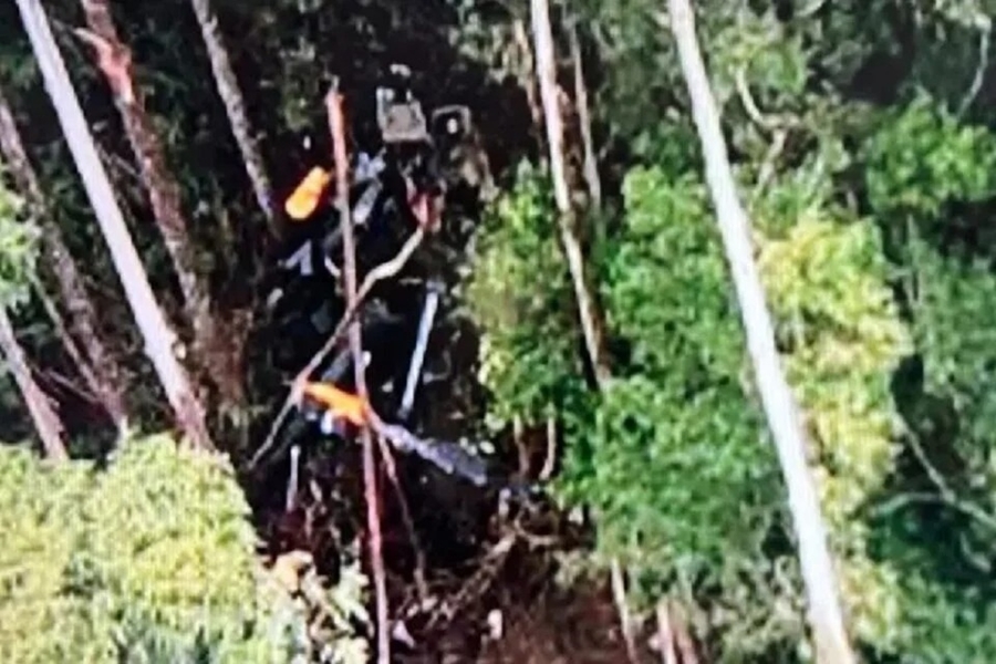 SEM SOBREVIVENTES: Achados os corpos de ocupantes de helicóptero que estava desparecido