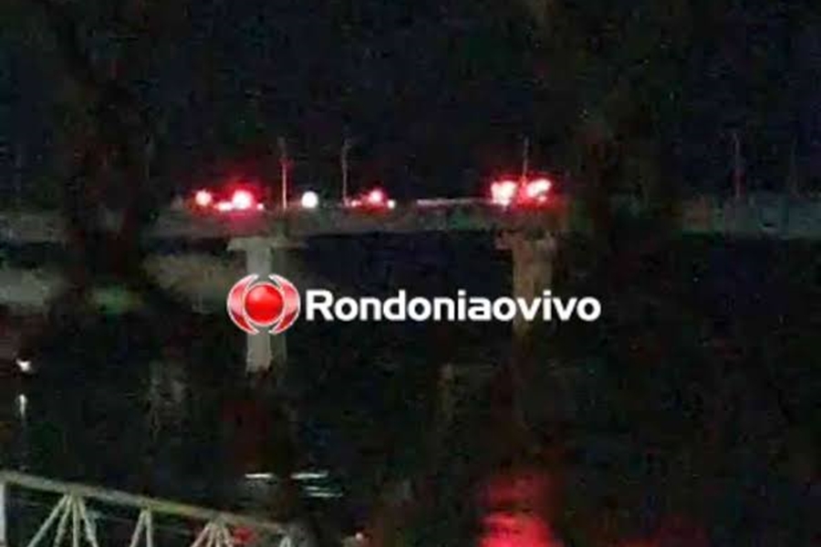 TRANSTORNADA: Policiais militares salvam mulher na ponte sobre o rio Madeira