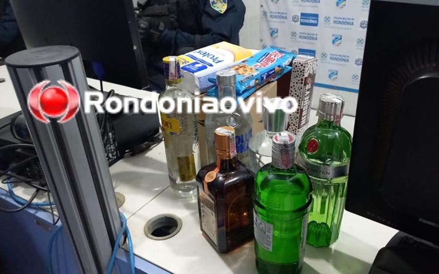 'ERA UMA MISSÃO': Mulher é presa furtando Gin, vodka Absolut e outras bebidas no Aramix