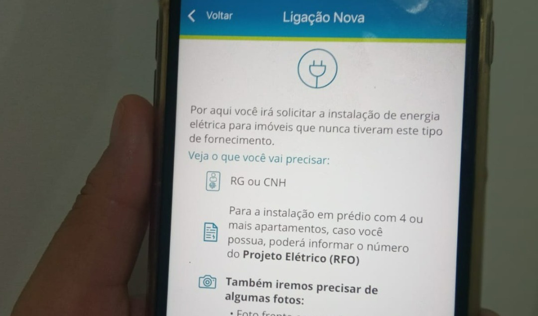 RENOVAÇÃO: Energisa oferece serviço de ligação nova em área rural pelos canais digitais