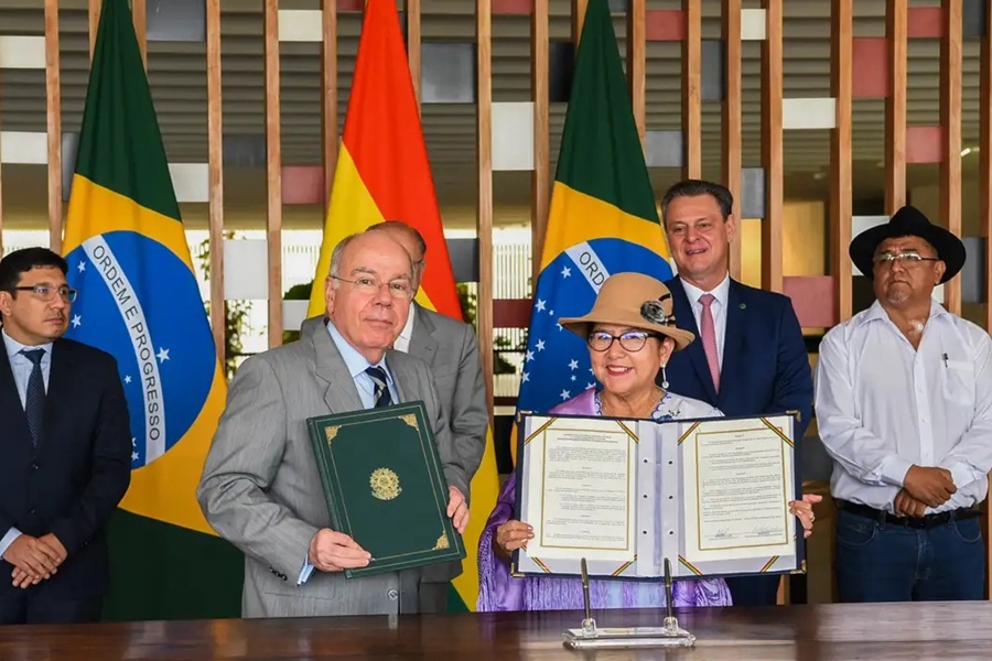 TROCA: Brasil e Bolívia assinam acordo para aumentar a produção de fertilizantes