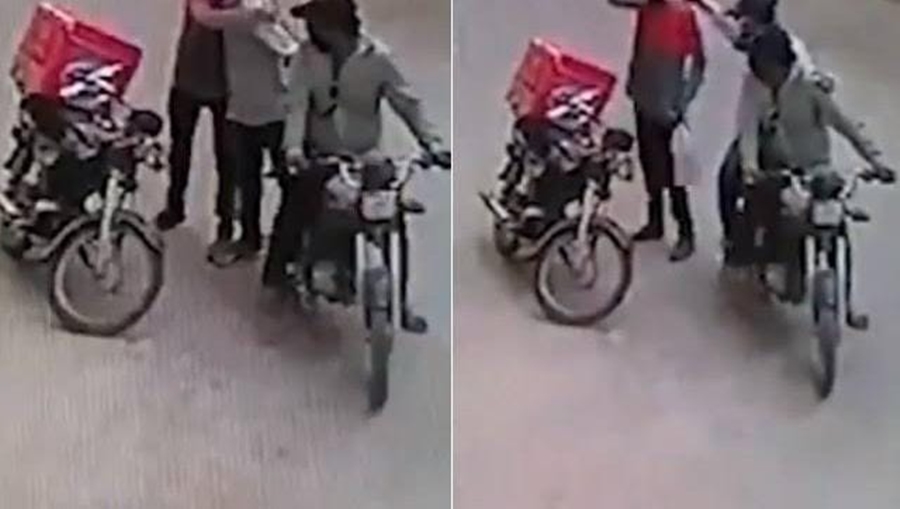 ROUBO NA LESTE: Trio criminoso corre para condomínio após assaltar motoboy de delivery