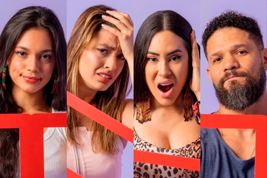 BBB24: Alane, Beatriz, Isabelle, Juninho estão no Paredão
