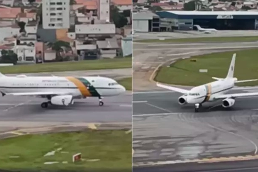 SUSTO: Jato da FAB que transportava Lula abortou decolagem e voltou para pátio militar 