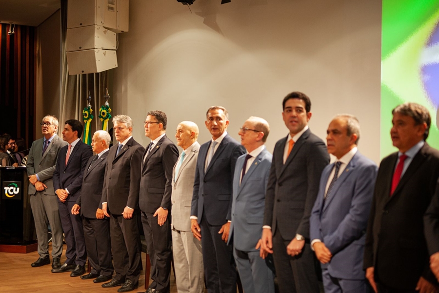 ATRICON: Marcos Rocha prestigia posse do conselheiro do TCE/RO como presidente