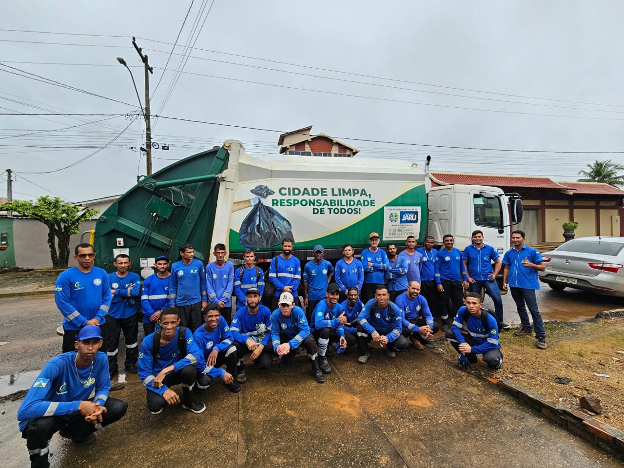 Treinamento Prático NR 38: Rondônia Limpeza Pública e Privada capacita coletores em Jaru