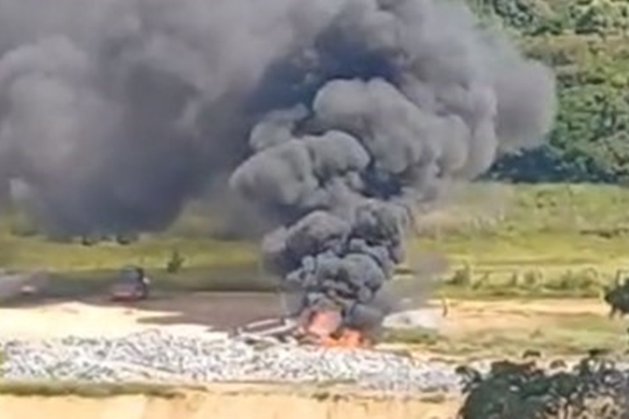 BELO HORIZONTE: Avião da PF cai momentos após decolagem no Aeroporto da Pampulha