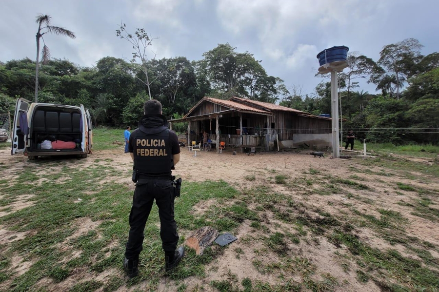 PF RO cumpre mandado de reintegração de posse em terra indígena