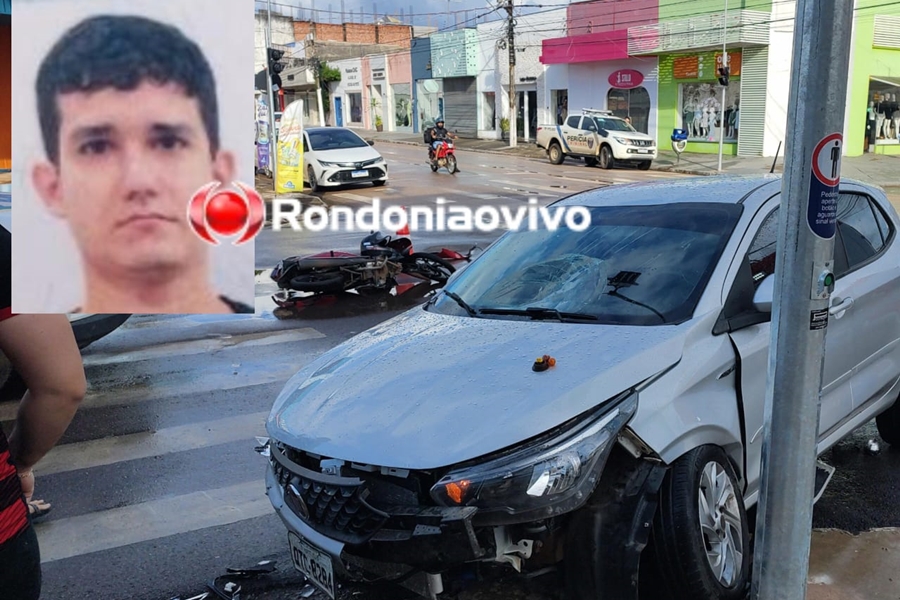NÃO SUPORTOU: Morre motociclista vítima de gravíssimo acidente na Carlos Gomes
