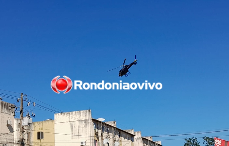 URGENTE: Tiroteio no Morar Melhor durante cerco da PM com helicóptero