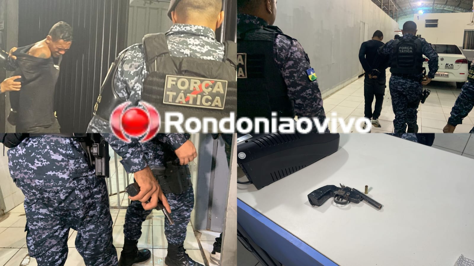 OPERAÇÃO MAXIMUS: Apenado com papel alumínio na tornozeleira é preso armado