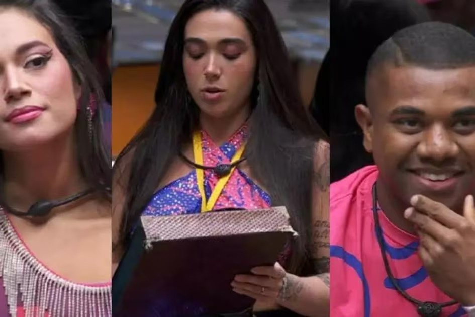 BBB24: Alane, Giovanna e Davi estão no Paredão