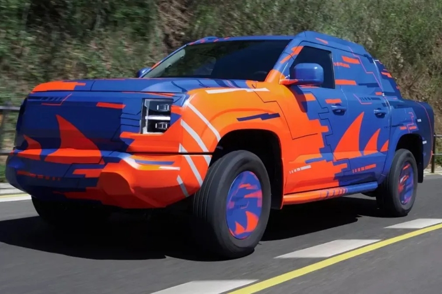 MODERNIDADE: BYD revela imagens da primeira picape elétrica híbrida da marca; veja