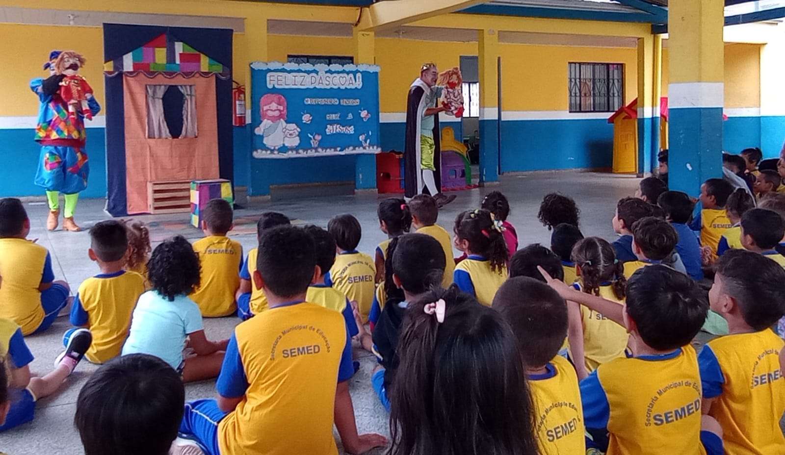  Cia de Artes Evolução continua com agenda aberta para levar espetáculos às escolas