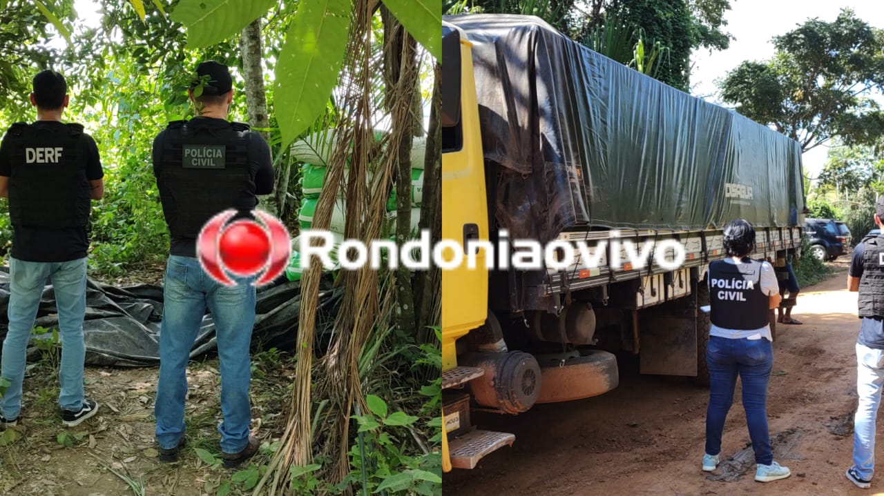 RÁPIDA AÇÃO: Patrimônio prende Piratas do Madeira acusados de furto de toneladas de soja