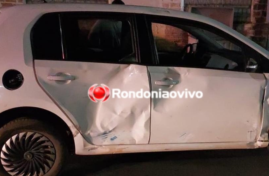 NA PINHEIRO: Motociclista sofre grave acidente ao avançar cruzamento e bater em carro