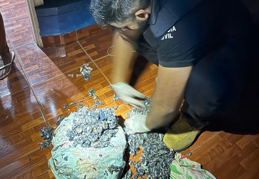 IN LAPIDES: PC e PM realizam operação contra o tráfico de drogas em Rondônia