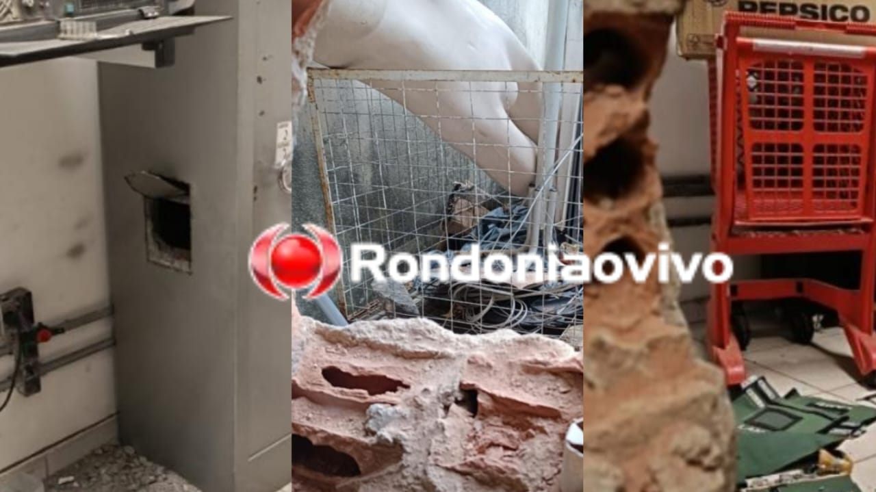 OUSADOS: Criminosos arrombam cofre e fogem com R$ 17 mil e vários celulares da Americanas 