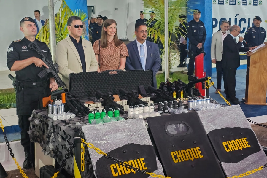 MARCOS ROCHA: Governador confirma maior repressão contra organizações criminosas