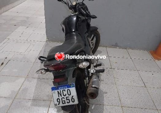 ROUBADA: BPTAR faz barreira e prende homem com motocicleta clonada 