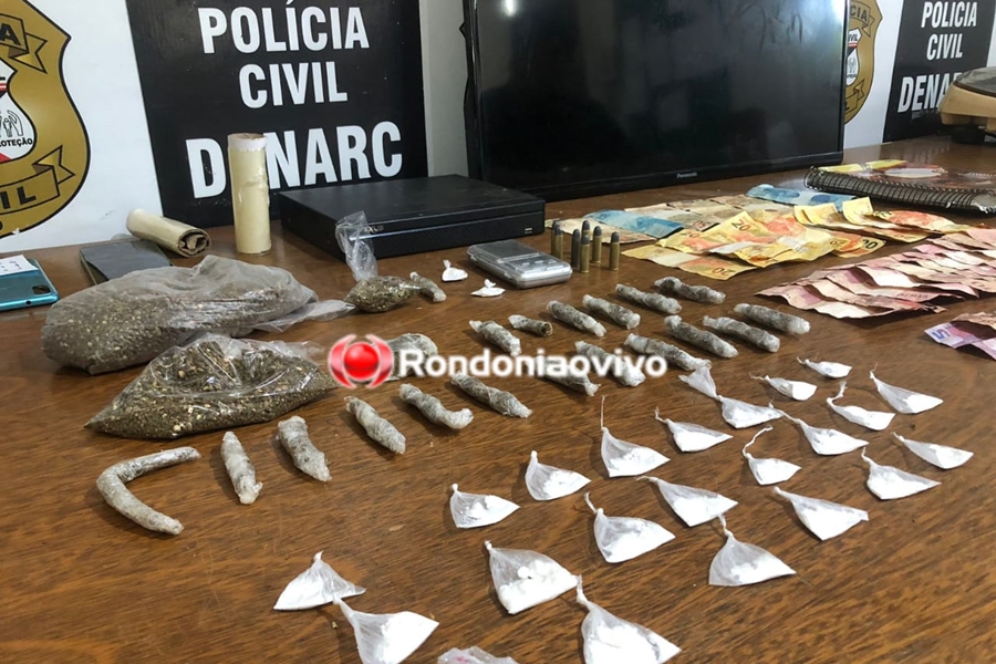 COMBATE AO TRÁFICO: Operação fecha bocas de fumo no Orgulho do Madeira e em frente de igreja