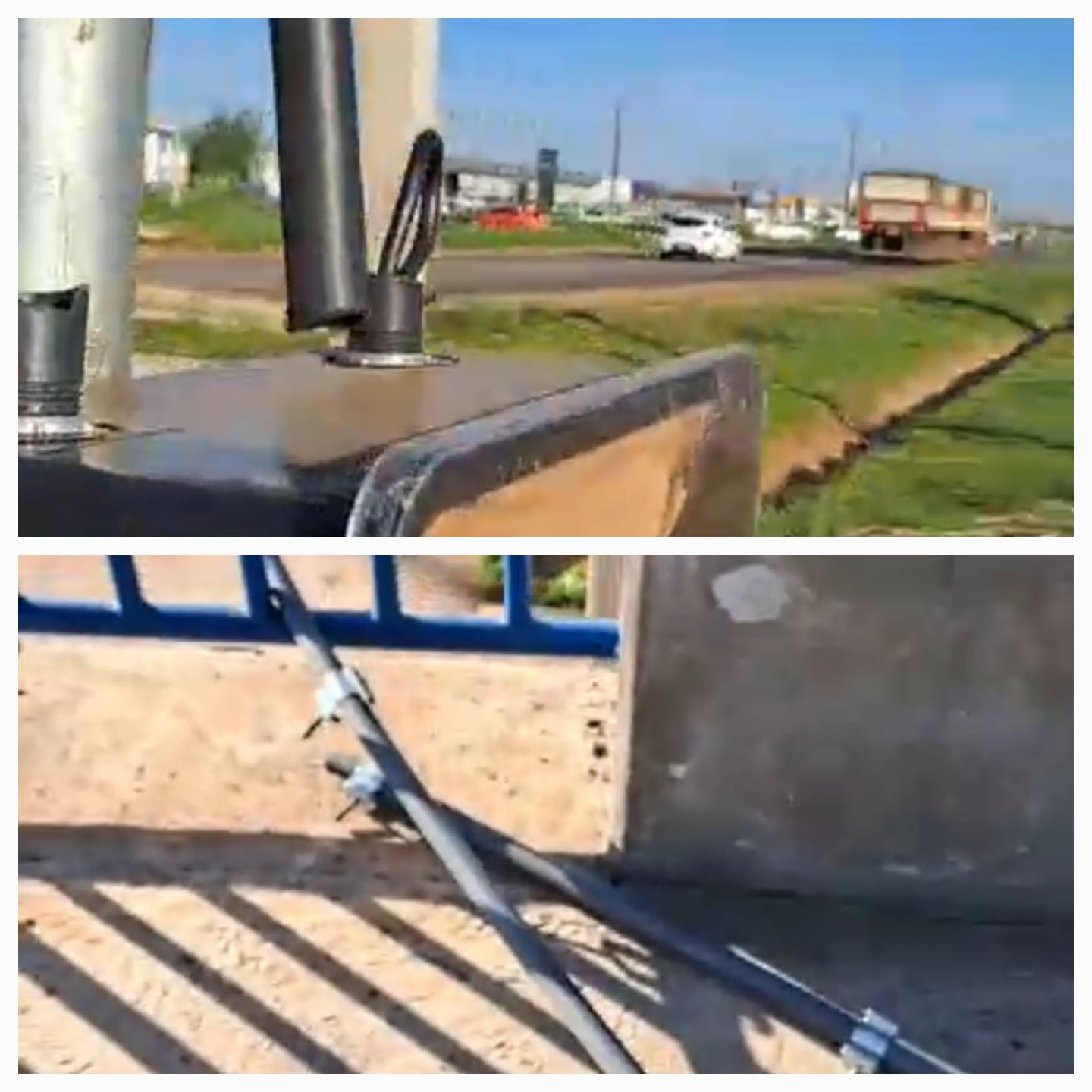 VANDALISMO: Fios elétricos de passarelas em Porto Velho são furtados