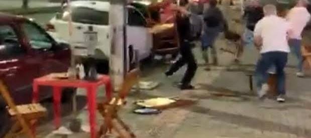 PELAS COSTAS: Rapaz sofre tentativa de homicídio enquanto bebia com o tio em bar 