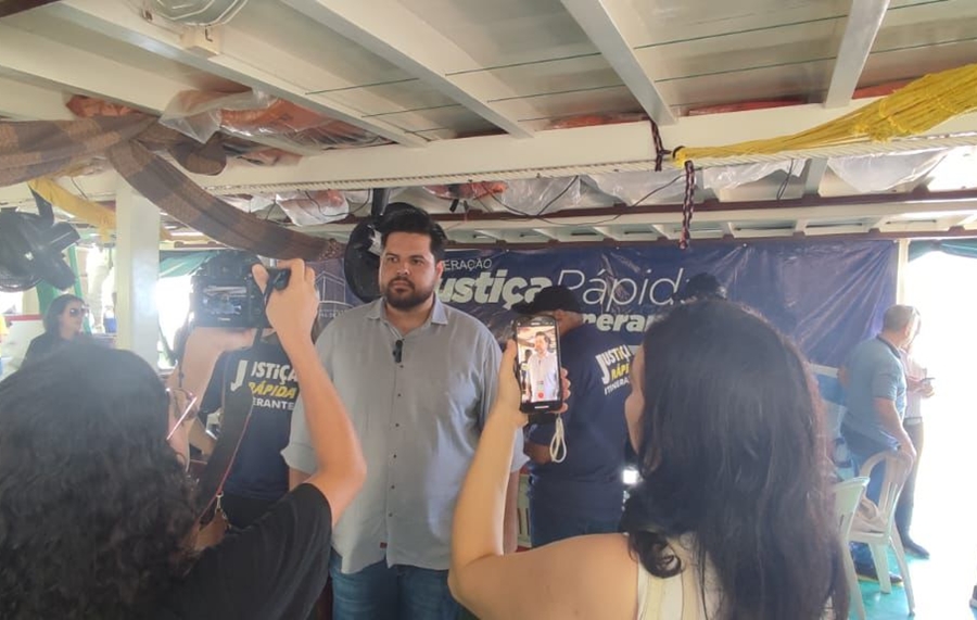 JEAN OLIVEIRA: Deputado participa da ação da Justiça Rápida Itinerante no Baixo Madeira