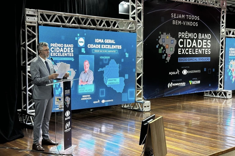 CÁSSIO GOIS: Deputado parabeniza Ministro Andreazza pelo Prêmio Band Cidades