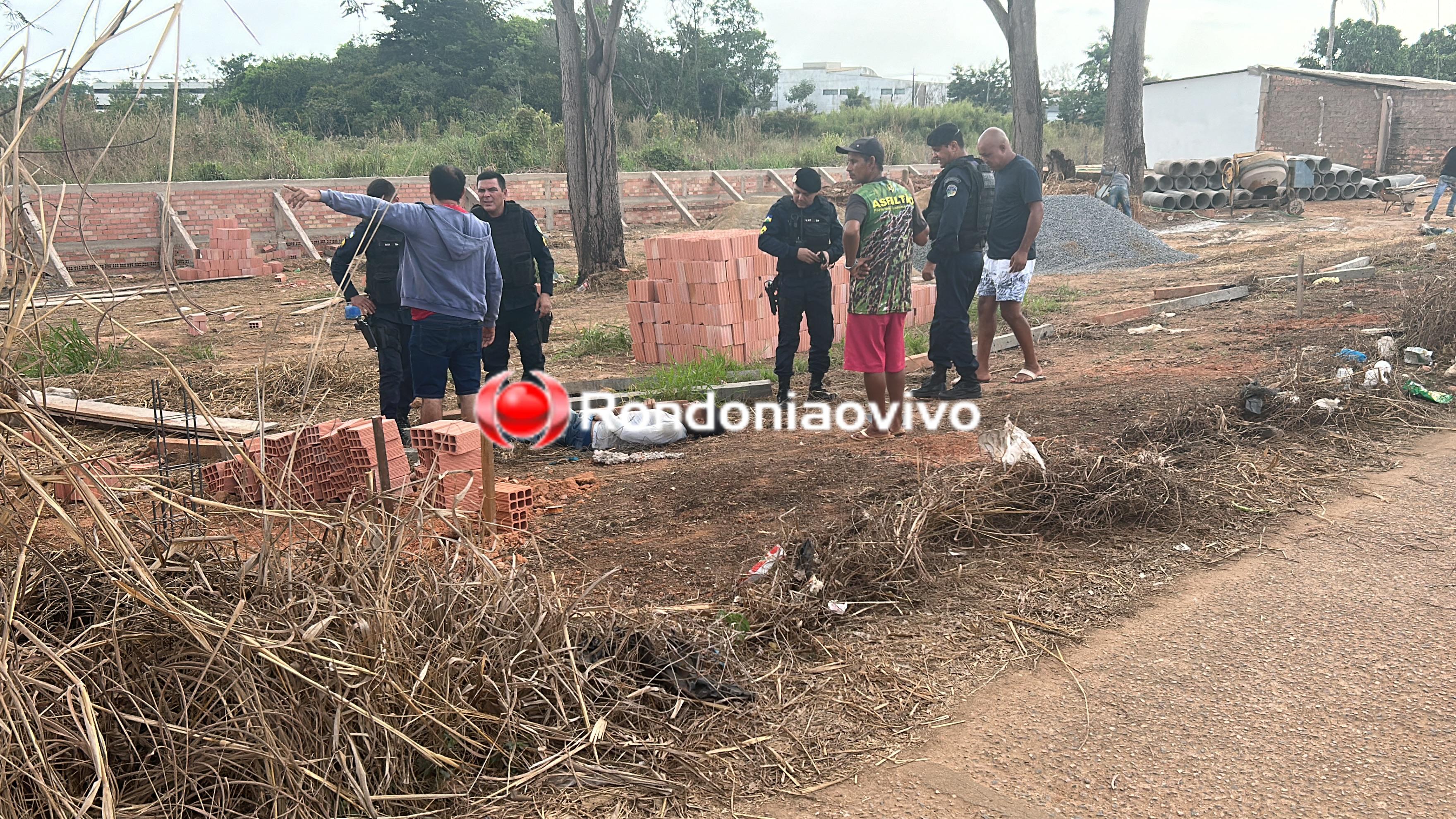 VÍDEO: Jovem sofre ataque a bala em obra próxima ao Morar Melhor