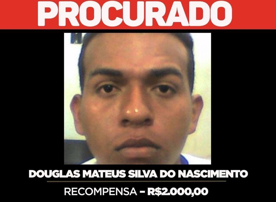 DENUNCIE: Acusado de ataque contra policial é procurado e paga-se recompensa