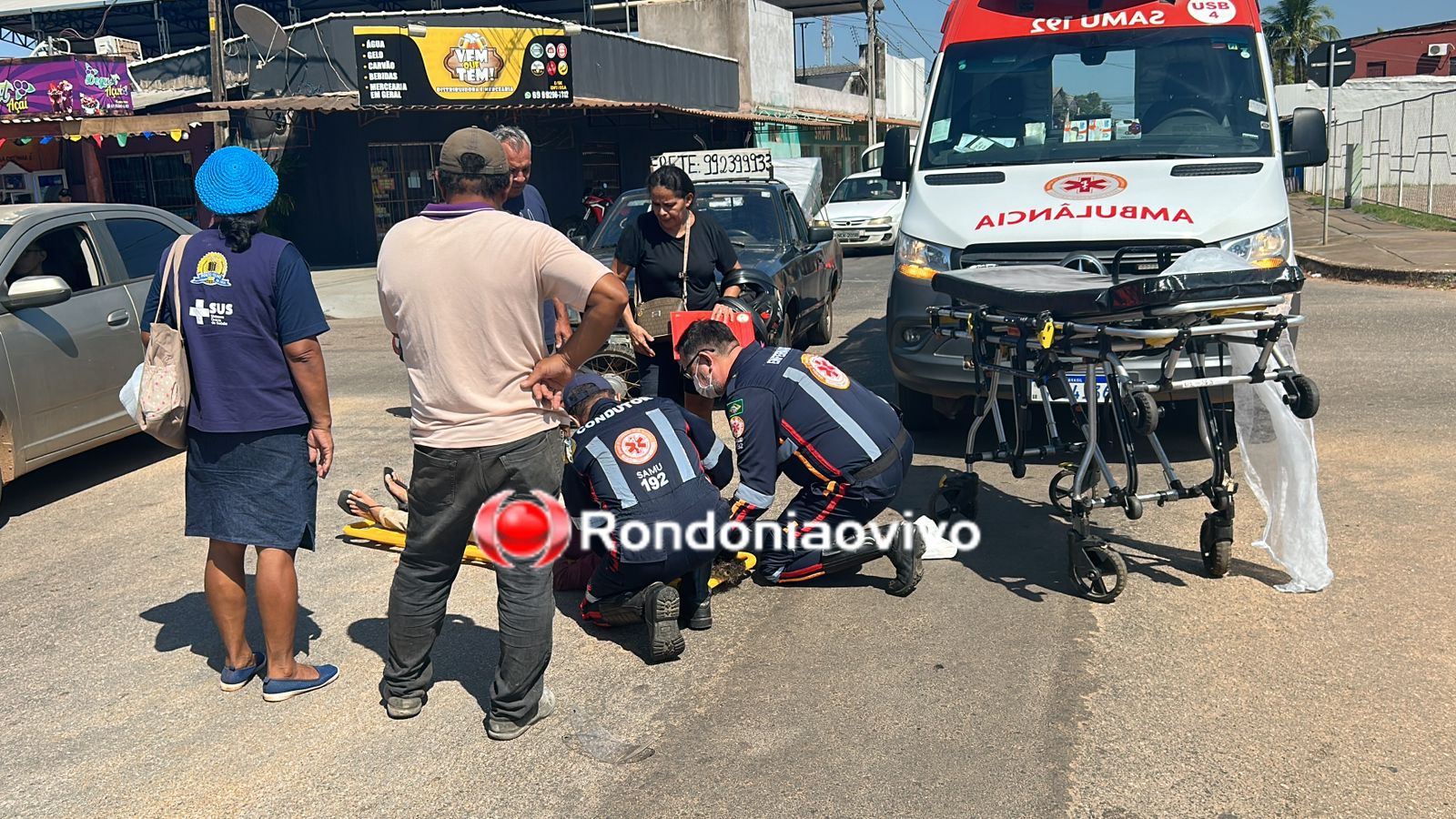VÍDEO: Mãe e filha sofrem grave acidente após motorista de Pampa avançar