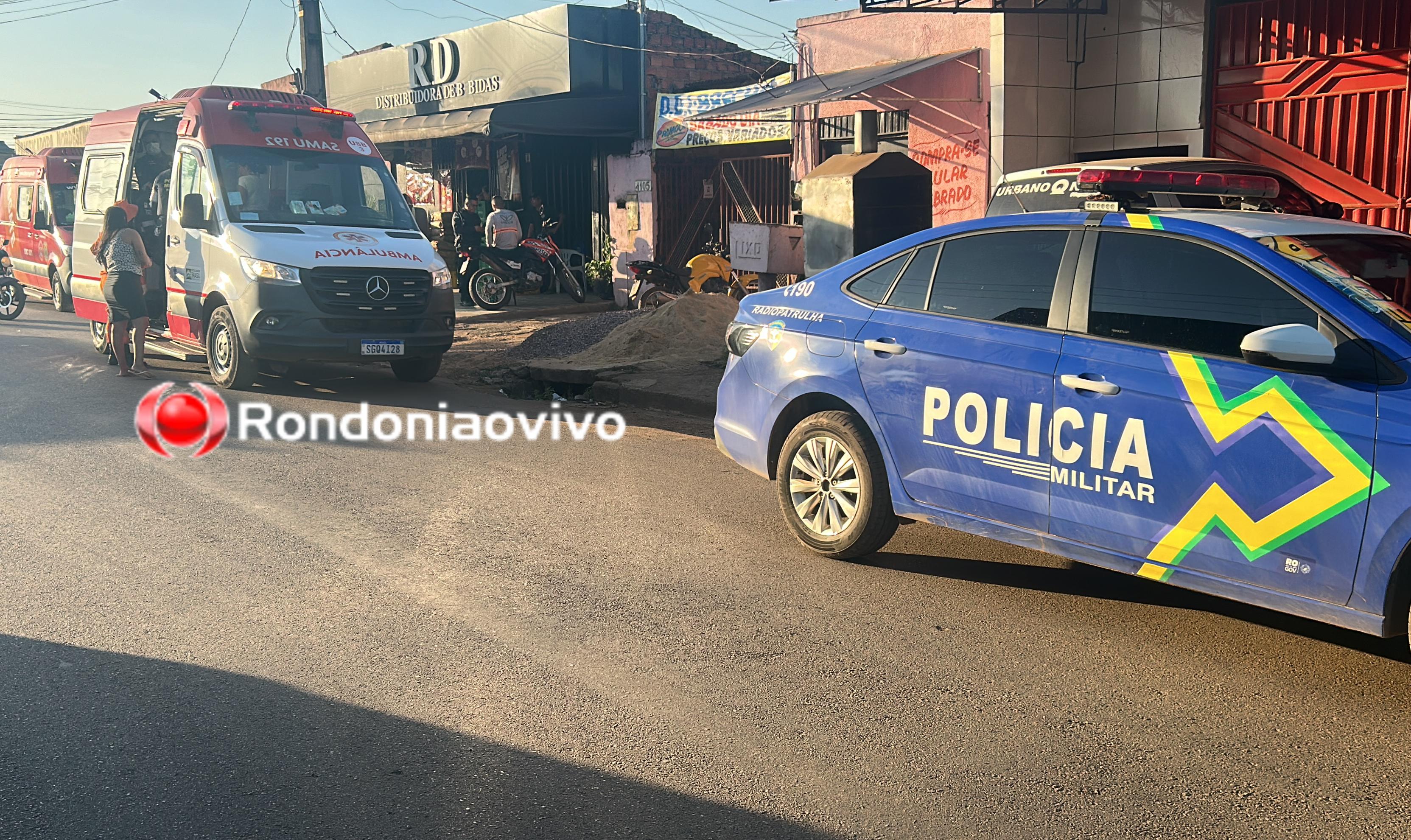 VÍDEO: Grave atropelamento deixa ciclista e motociclista feridos na zona Sul