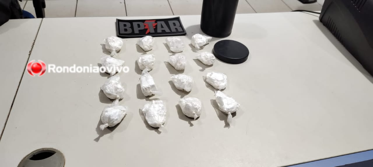 NÃO ESCAPOU: BPTAR prende acusado que saiu correndo e jogou drogas para casa do vizinho 
