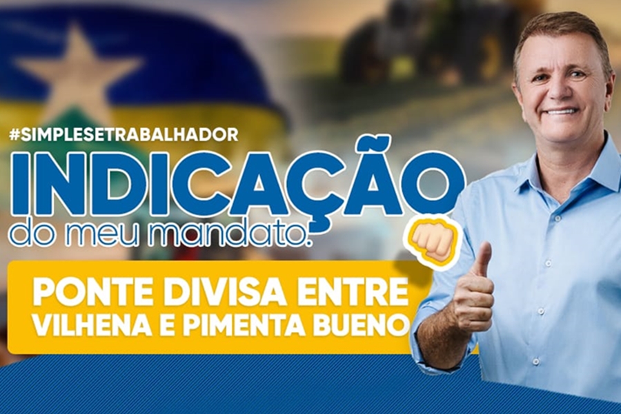 LUIZINHO GOEBEL: Deputado solicita construção de ponte mista sobre o Rio Barão de Melgaço