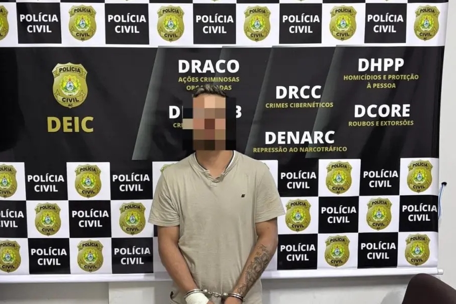 VULGO 'MANO BROWN': Foragido por homicídio em Rondônia é preso no Acre