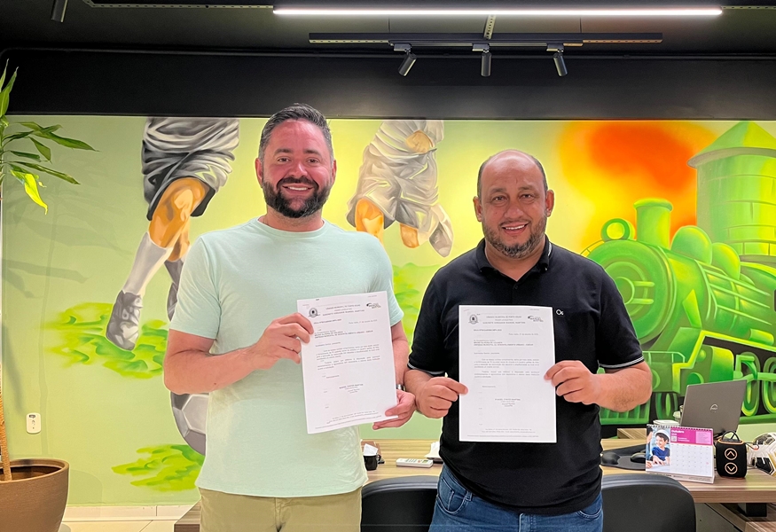 WANOEL MARTINS: Vereador e secretário da SEMTEL discutem preparativos para o torneio interdistrital 