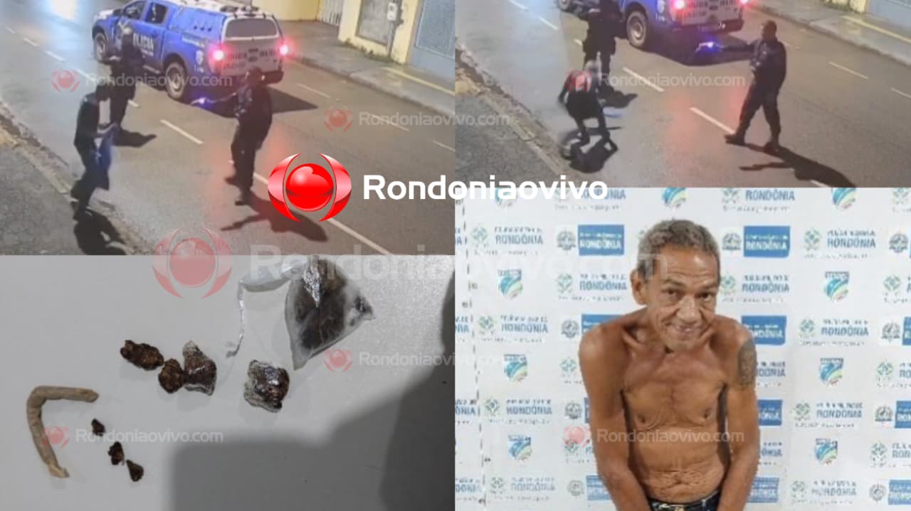 VÍDEO: Foragido acusado de tráfico é contido com arma de choque ao resistir à prisão 