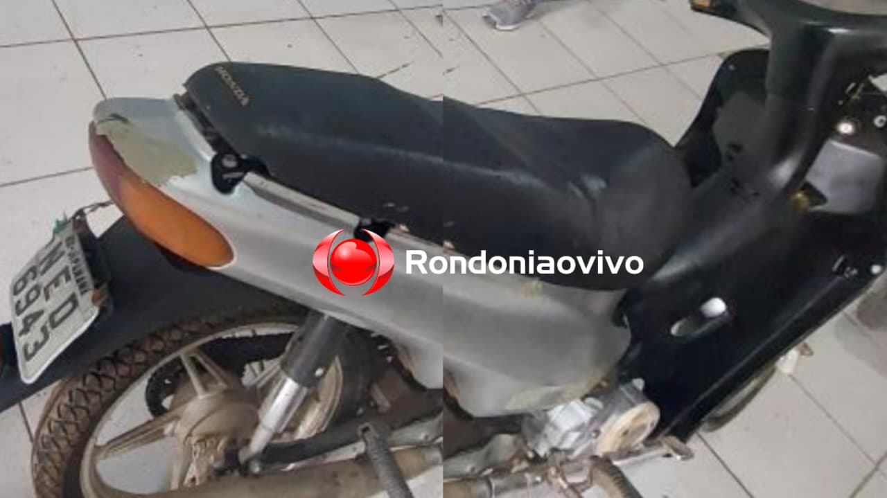 NO TRABALHO: Mecânico é preso com moto roubada que trocou por som e R$ 800