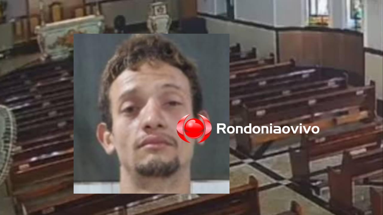 SEM PERDÃO: Ladrão de igreja é preso no forro após polícia usar bala de borracha 